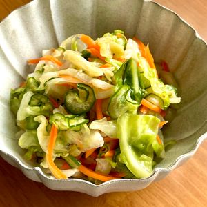 michuの作ってみた!投稿(【キャベツの甘酢和え】すぐ食べられる腸活副菜)
