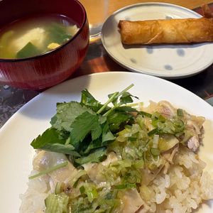 まさまさの作ってみた!投稿(お手軽に贅沢！シンガポールチキンライス)