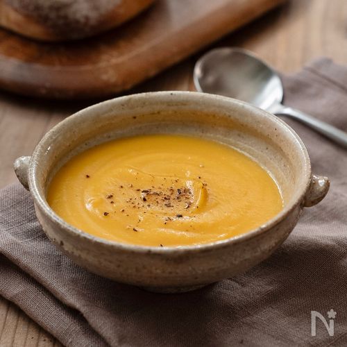とろとろ絶品！濃厚【かぼちゃの麹スープ】🎃
