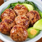 行列の中華屋さんの🍚肉まんハンバーグ🤭💕