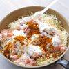 時短♪楽ちん【本格バターチキンカレー】キャベツパックで！の工程2