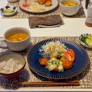 Izumiの作ってみた!投稿(【おいしさ悶絶級♡】鶏むね肉の甘酢チキン！簡単タルタルがけ)