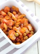 缶詰で作り置き。ミックスビーンズのケチャップ炒め