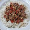 週一だけは頑張ります💦の作ってみた!投稿(やみつき！味付きサバ缶とトマトのさっぱりそうめん)