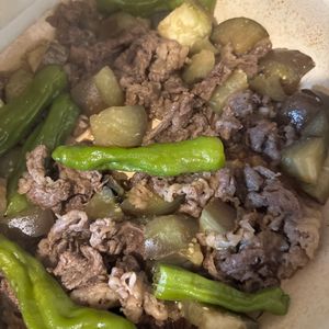 べべの作ってみた!投稿(とろりとしたナスが美味しい！夏の定番♪ナスのみそ炒め)