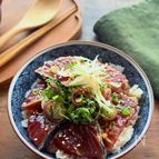 【かつおの漬け丼】めんつゆで簡単・時短！