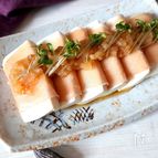 【夜食に食べても罪悪感ゼロ】生ハム豆腐