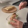 厚揚げカニマヨの工程2