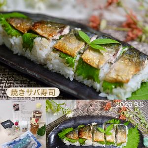 クラ蔵の作ってみた!投稿(焼いてのせるだけ◎家族に褒められる【焼きサバ寿司】)
