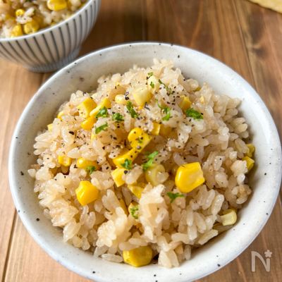 おかわり必至♡たどり着いた！とうもろこしご飯