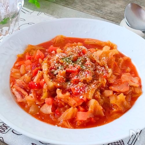 圧力鍋で1分加圧!隠し味は●●の【ミネストローネ】