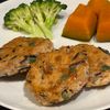 あなぼんごはんの作ってみた!投稿(鶏ひき肉と豆腐とひじきのヘルシー和風ハンバーグ)