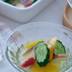 夏野菜の水キムチ風【乳酸菌も食物繊維もたっぷり摂れる！】