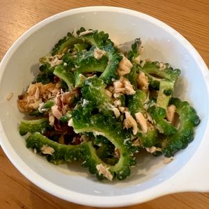 utaの作ってみた!投稿(【ゴーヤーとツナのごまおかか和え】レンジで簡単！夏の作り置き)