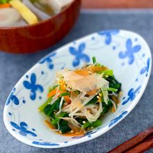 基本のほうれん草のおひたし