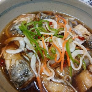 そらまめの作ってみた!投稿(我が家のアジの南蛮漬け)