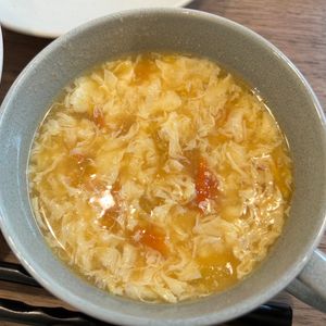 3yの作ってみた!投稿(【トマたまコーンスープ】旨味たっぷり♡簡単おいしい洋風スープ)