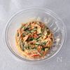 【豆腐キムチチヂミ】10分 腸活食材たっぷりの工程2