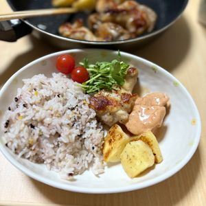 みいまの作ってみた!投稿(これ本当に鶏むね肉？！超柔らか【海老マヨ風オーロラチキン】)