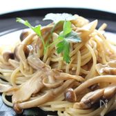 たっぷりきのこの和風クリームスパゲティ