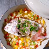 ＼下ごしらえで身が大きく食べやすくなる／丸ごと魚レモンバター