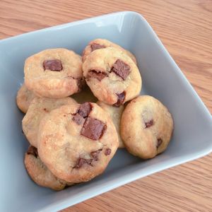 ミルクの作ってみた!投稿(カリッモチッと新食感がクセに♡生おからと米粉のチョコクッキー)