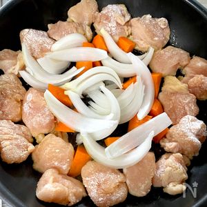 鶏むね肉の野菜たっぷり酢鶏】揚げない簡単！ヘルシーおかず