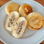 【米粉と豆腐で作る肉味噌おやき】発酵いらず！すぐできる！