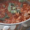 豚肉とおくらのカレーの工程3