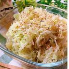スピードおかず♪千切りキャベツのごま油あえ