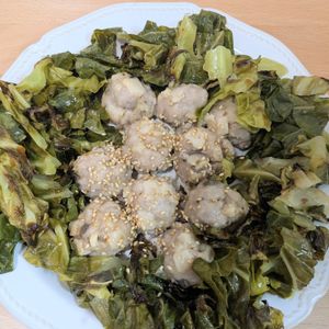ゆいの作ってみた!投稿(【春の皮なししゅうまい】たけのこ×キャベツのワンパンおかず！)