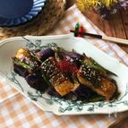 『塩さばアレンジ♡』さばとなすの香味みそ炒め