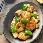 【節約！やわらか】ささみとエリンギピーマンのオイスターいため