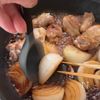 新玉と鶏の甘辛照り焼きの工程3