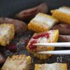 ジョンソンヴィルと焼きとうもろこしの【梅バターグリル】の工程4