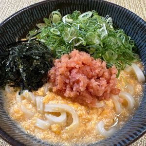 楽ラク手抜キッチン🐶🐾の作ってみた!投稿(【明太たまごのあんかけうどん】とろ～りピリ辛♪あったかうどん)