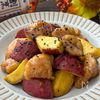 ご飯がすすむ♪【鶏肉とさつまいもの白だし味噌炒め】の工程4