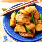 鶏肉と新じゃがとホクホクにんにくの煮もの【作り置きＯＫ】