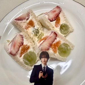 それぞれの作ってみた!投稿(ヨーグルトクリームが爽やか♡絶品フルーツサンド)