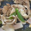 ワンパン！腸活！【ベーコンと長芋とオクラの和風スパゲティ】の工程3