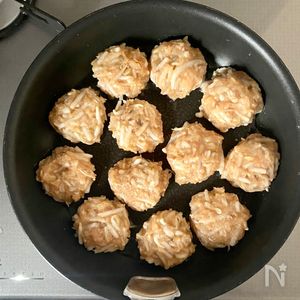 節約にも♪シャキシャキ食感♡もやし入り味噌つくね | レシピサイトNadia