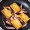 厚揚げとほうれん草のチーズ焼きの工程4