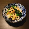 りんの作ってみた!投稿(小松菜としめじ、ちくわの柚子胡椒ポン和え♪レンジで簡単副菜!)