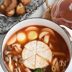 トマトとペンネのチーズ豚しゃぶ
