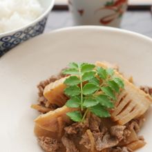 常備菜にも♪　「竹の子と牛肉のしぐれ煮」