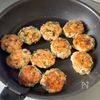 梅しそささみとカリカリチーズの丸め焼きの工程5