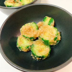 りんの作ってみた!投稿(【ひと口きゅうりのごま酢和え】和えるだけ♪箸休めにぴったり！)