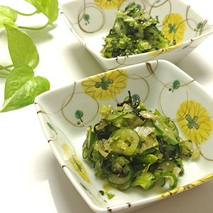 とのちゃまの作ってみた!投稿(やみつき!火を使わずにもう一品
白菜ときゅうりの塩昆布和え)