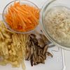フライパンで作る！<らくウマ>ちらし寿司の具の工程1