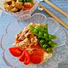 【グリルチキンとすりおろしトマトのぶっかけ素麺】の工程4